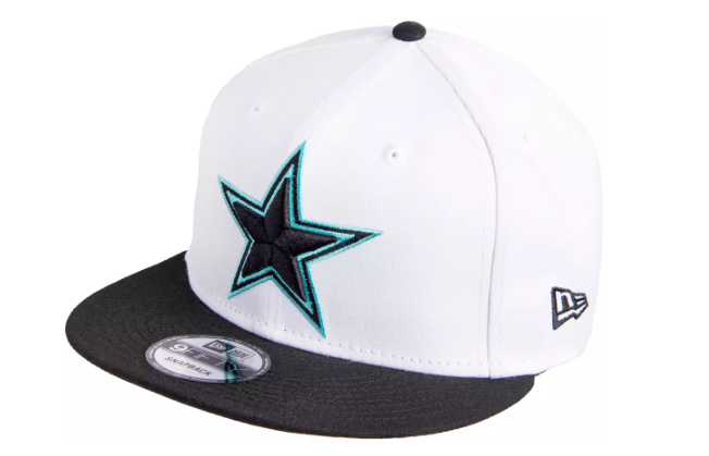 Dallas Cowboys New Era Color Pack Neon White 59FIFTY Hat- White