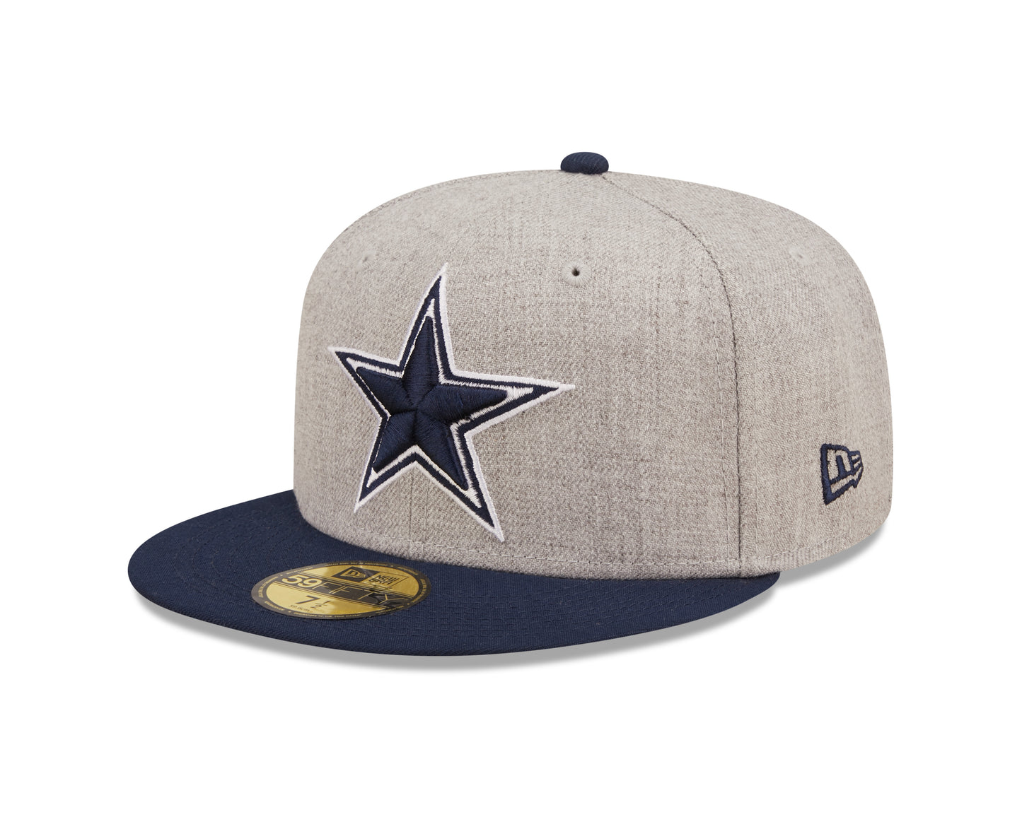 Dallas Cowboys New Era Establish Year Heather Side Patch 59FIFTY Fitted Hat