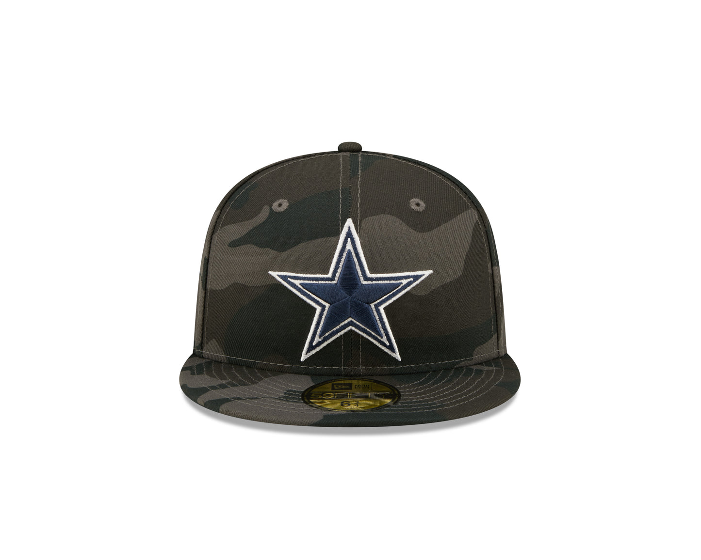 Dallas Cowboys New Era Black Camo 59Fifty Fitted Hat