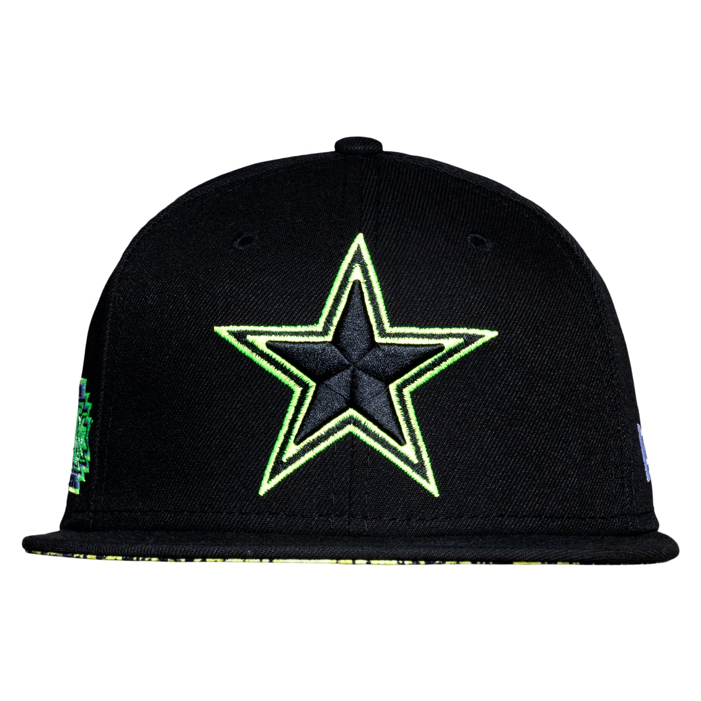 Dallas Cowboys Summer Pop Neon New Era 59FIFTY Fitted Hat - Black