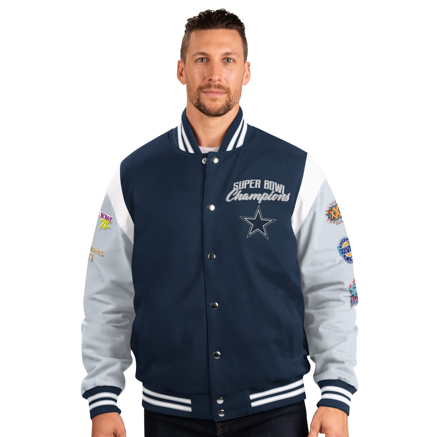 Dallas Cowboys G-III Franchise Varsity Jacket