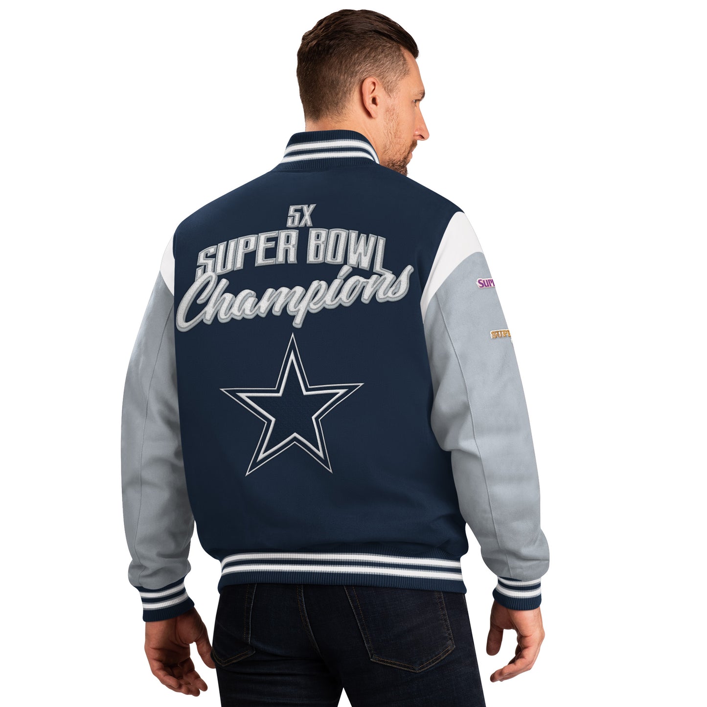 Dallas Cowboys G-III Franchise Varsity Jacket