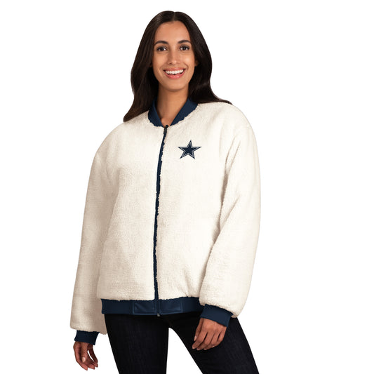 Dallas Cowboys G-III Women's Switchback  Reversible Sherpa Jacket