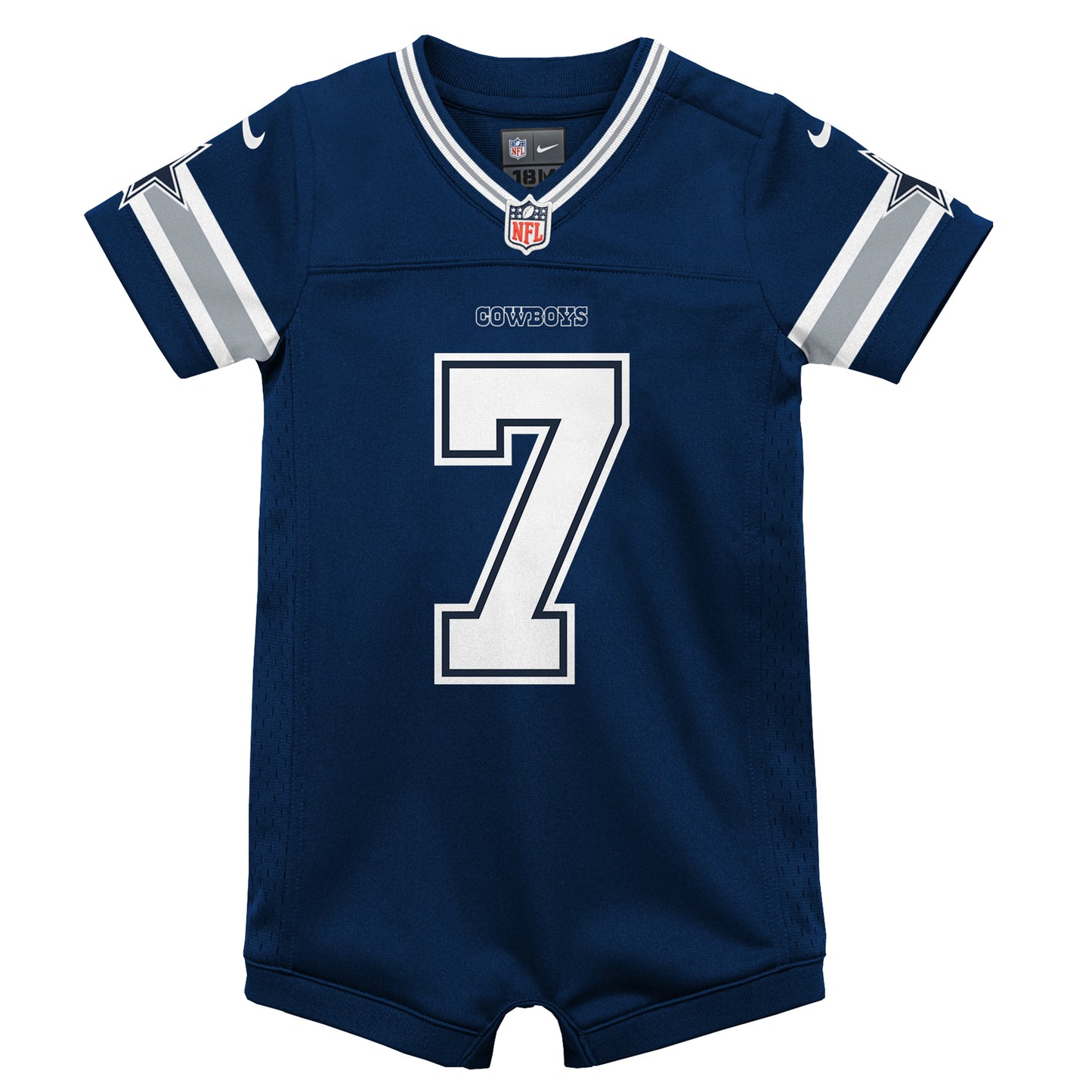 Dallas Cowboys Nike #7 Trevon Diggs Infant Jersey Romper