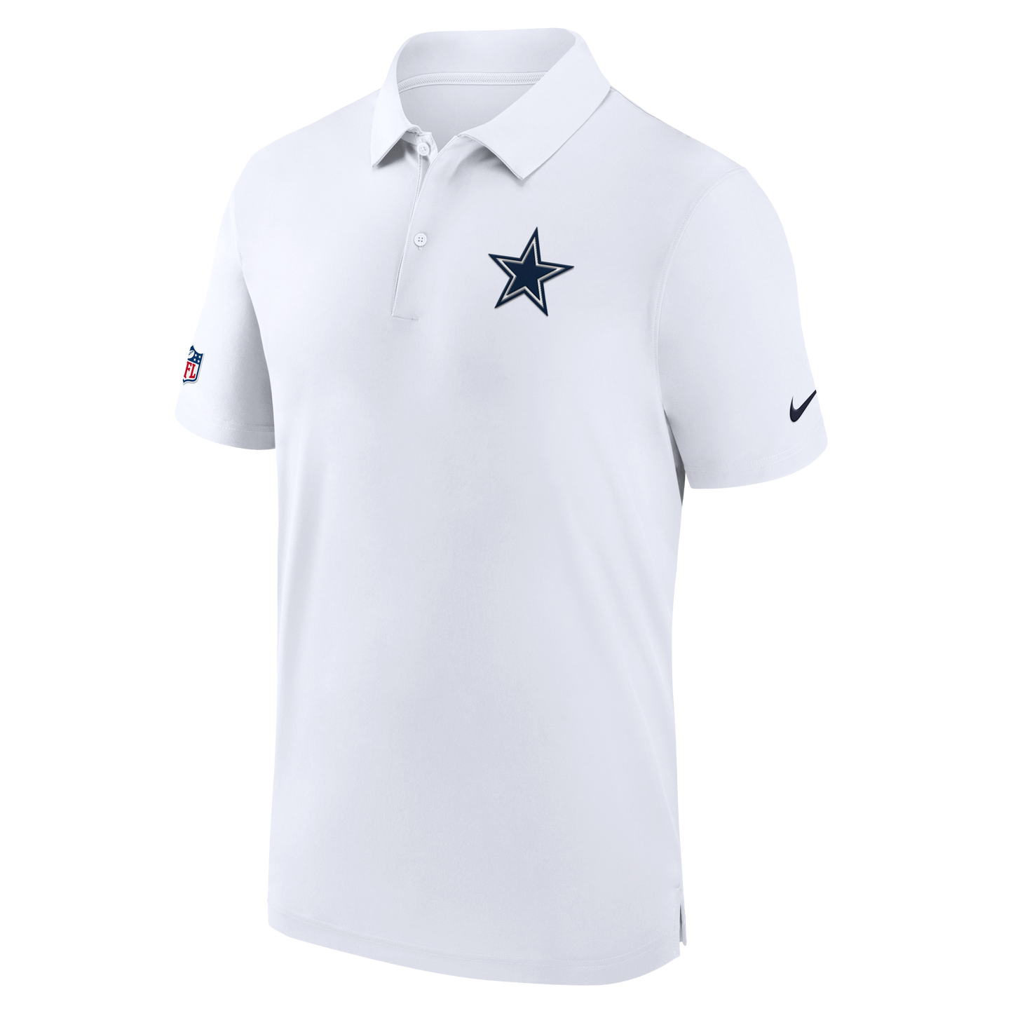 Dallas Cowboys Nike 2023 Sideline Coaches Performance Polo- White