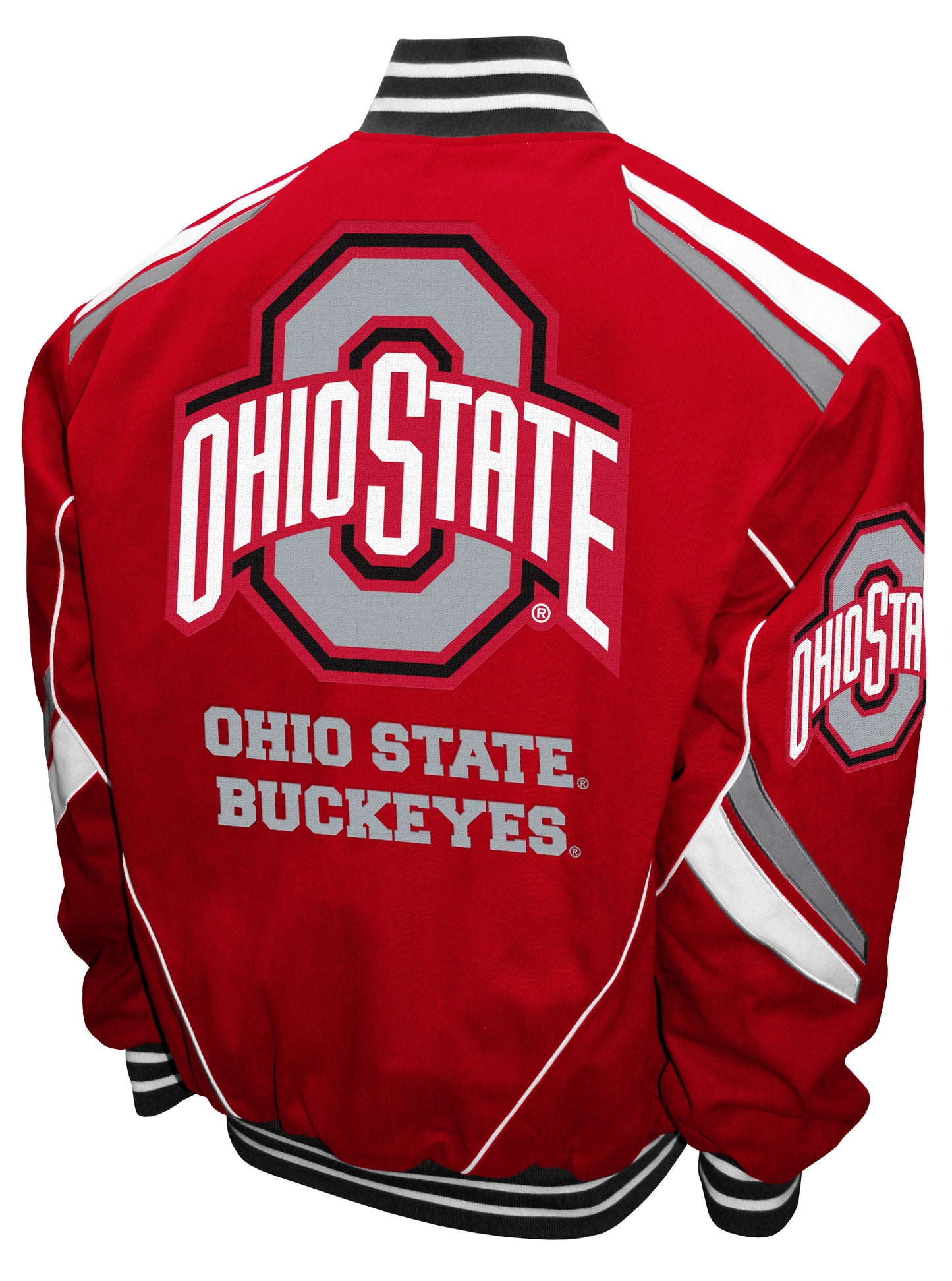 The Ohio State Buckeyes Franchise Club Stout Twill Full-Snap Jacket