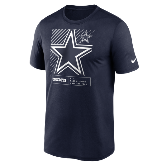 Dallas Cowboys Nike Yard Line Fashion Asbury T-Shirt - Navy