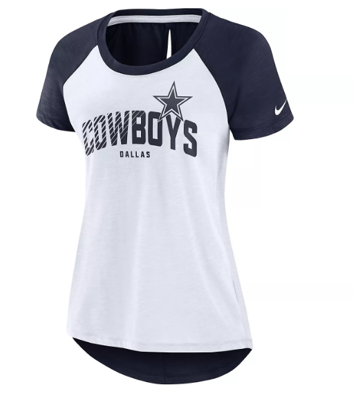 Dallas Cowboys Nike Team Name Fashion Women's T-Shirt