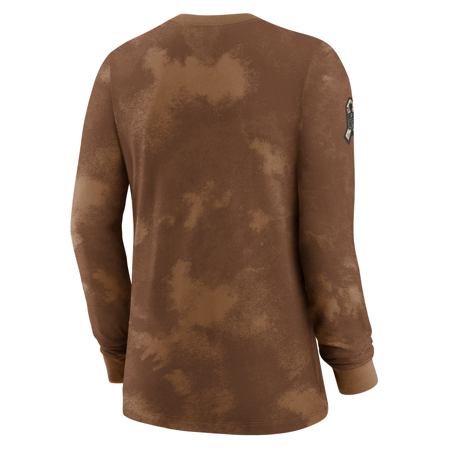 Dallas Cowboys Nike 2023 Women's Salute to Service Long Sleeve Shirt-Brown