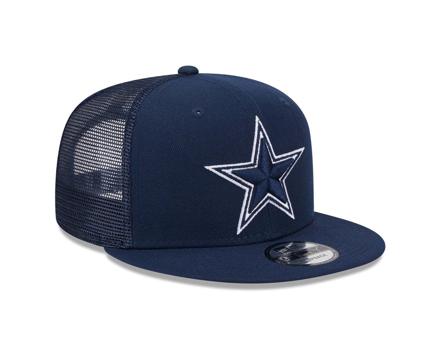 Dallas Cowboys New Era Main Trucker 9FIFTY Snapback Hat - Navy