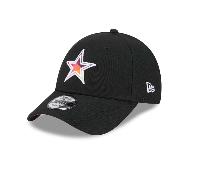 Dallas Cowboys New Era Black 2023 NFL Crucial Catch 9FORTY Adjustable Hat