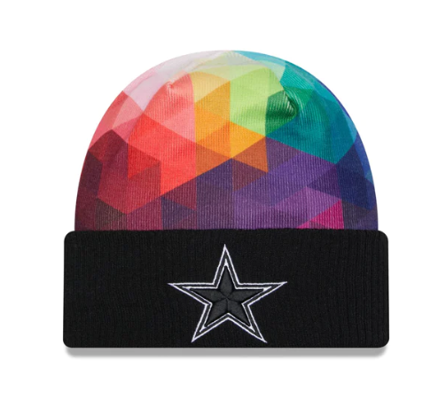 Dallas Cowboys New Era Men's 2023 NFL Crucial Catch Knit Hat