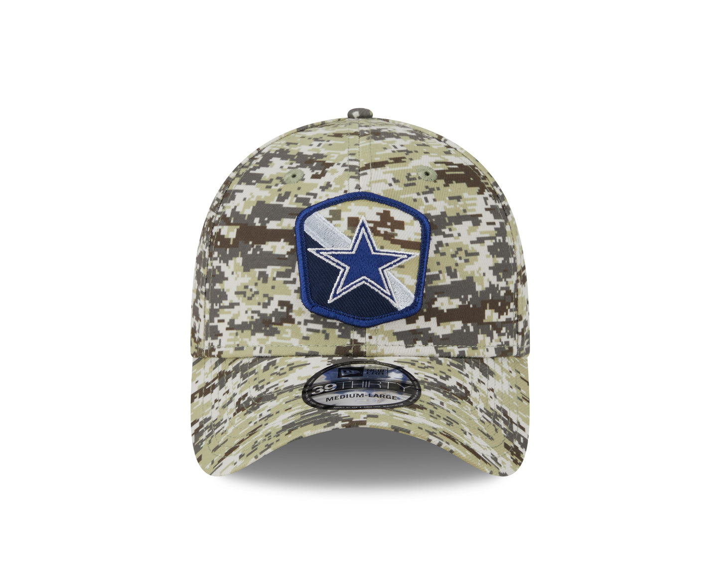 Dallas Cowboys New Era  2023 Camo Salute To Service 39THIRTY Flex Hat