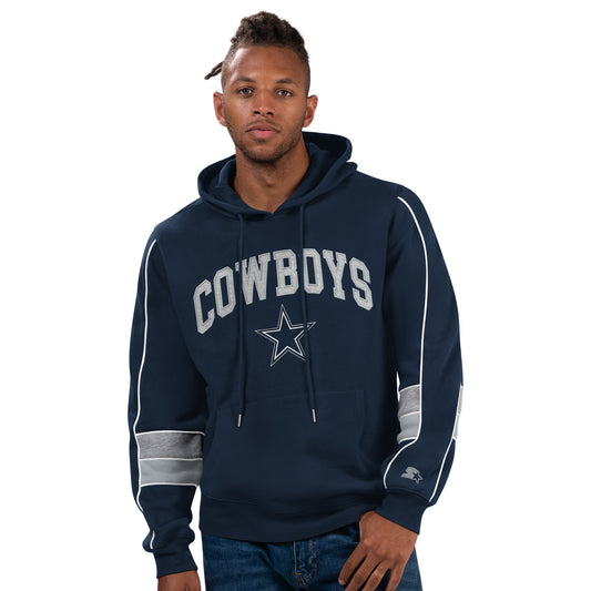 Dallas Cowboys Starter Captain Pull Over Hoodie