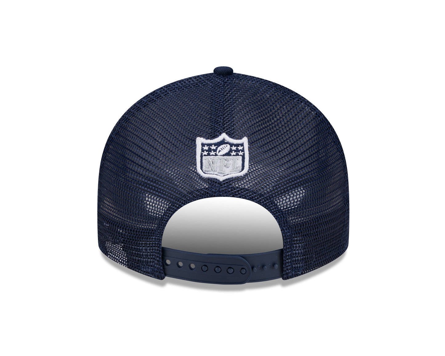 Dallas Cowboys New Era 2024 NFL Draft Low Profile 9FFIFTY Trucker Snapback Hat - Navy