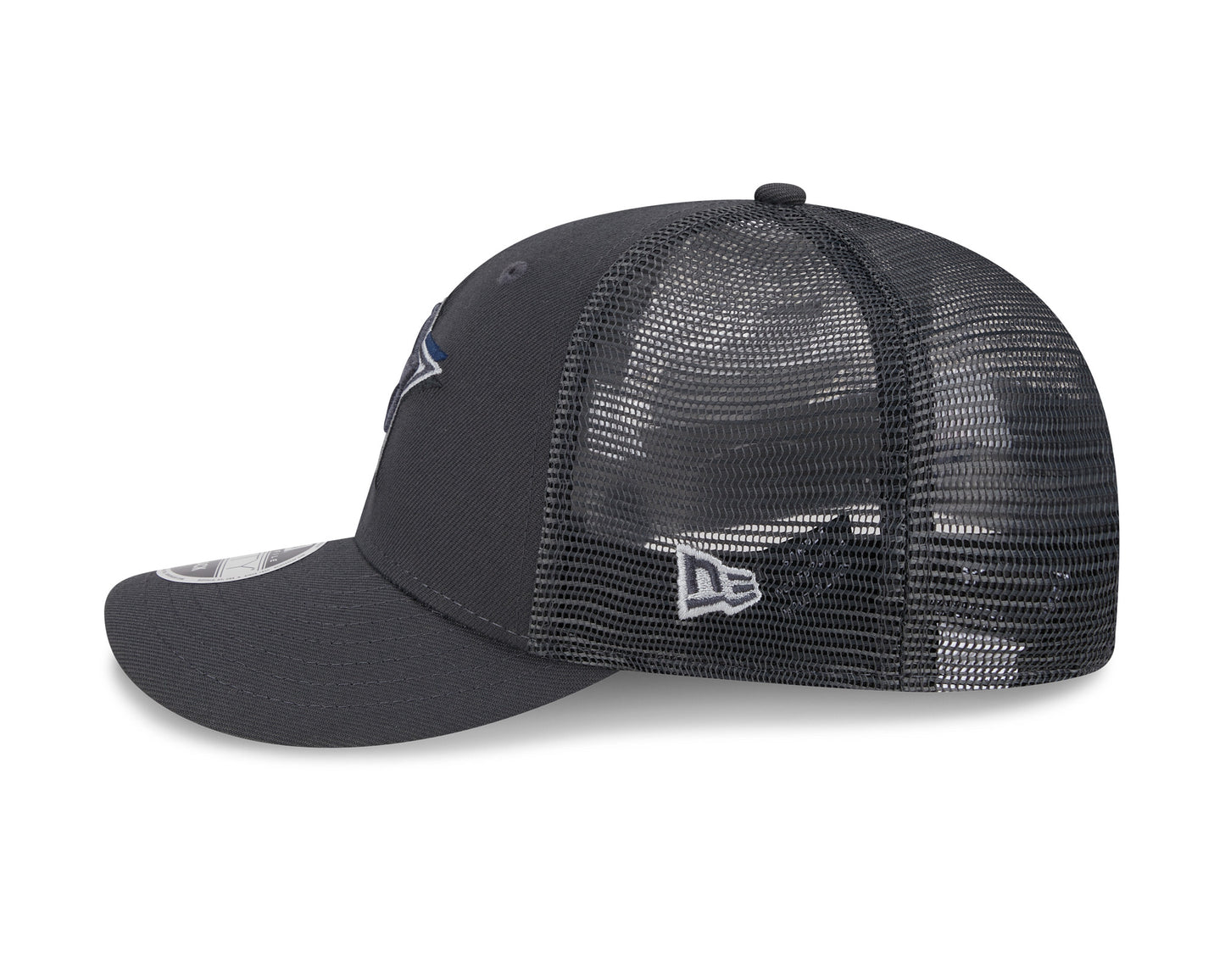 Dallas Cowboys New Era 2024 NFL Draft Low Profile 9FFIFTY Trucker Snapback Hat - Graphite