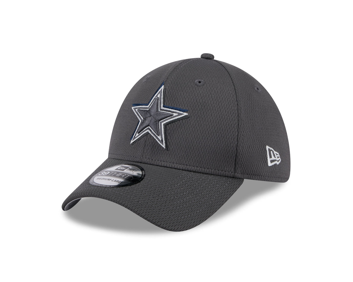 Dallas Cowboys New Era 2024 NFL Draft 39THIRTY Flex Hat - Graphite