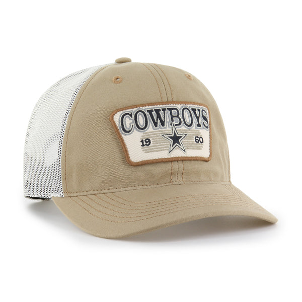 Dallas Cowboys '47 Brand Ridgewood Khaki Trucker