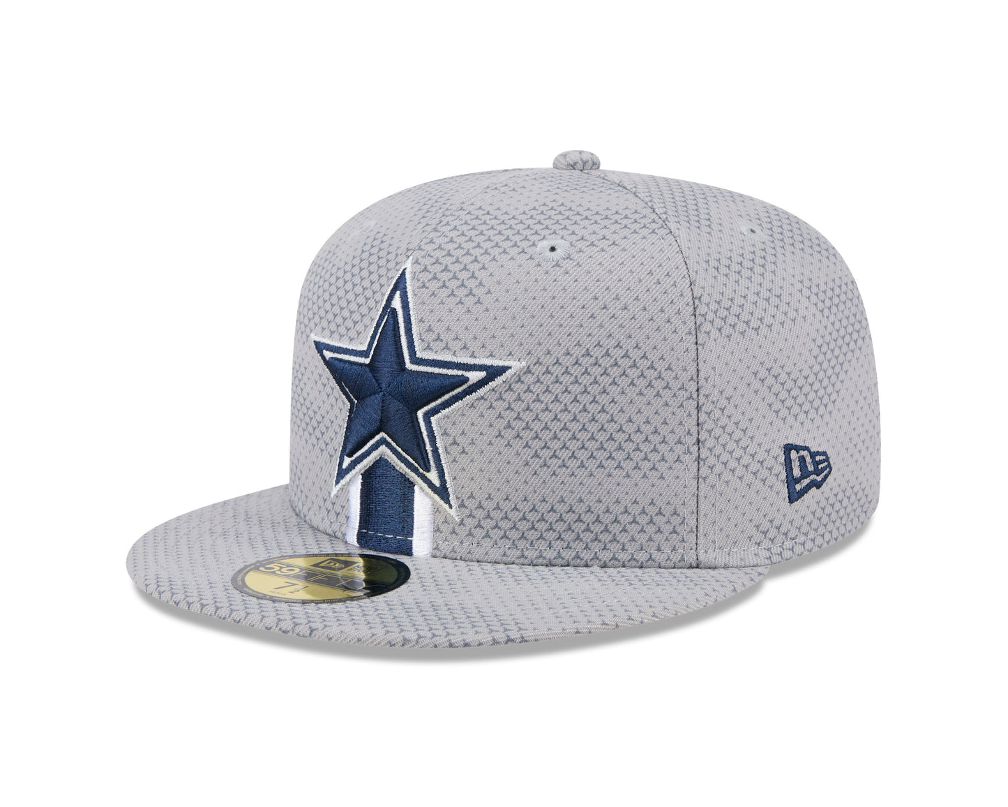 Dallas Cowboys New Era 2024 Sideline 59FIFTY Fitted Hat - Gray