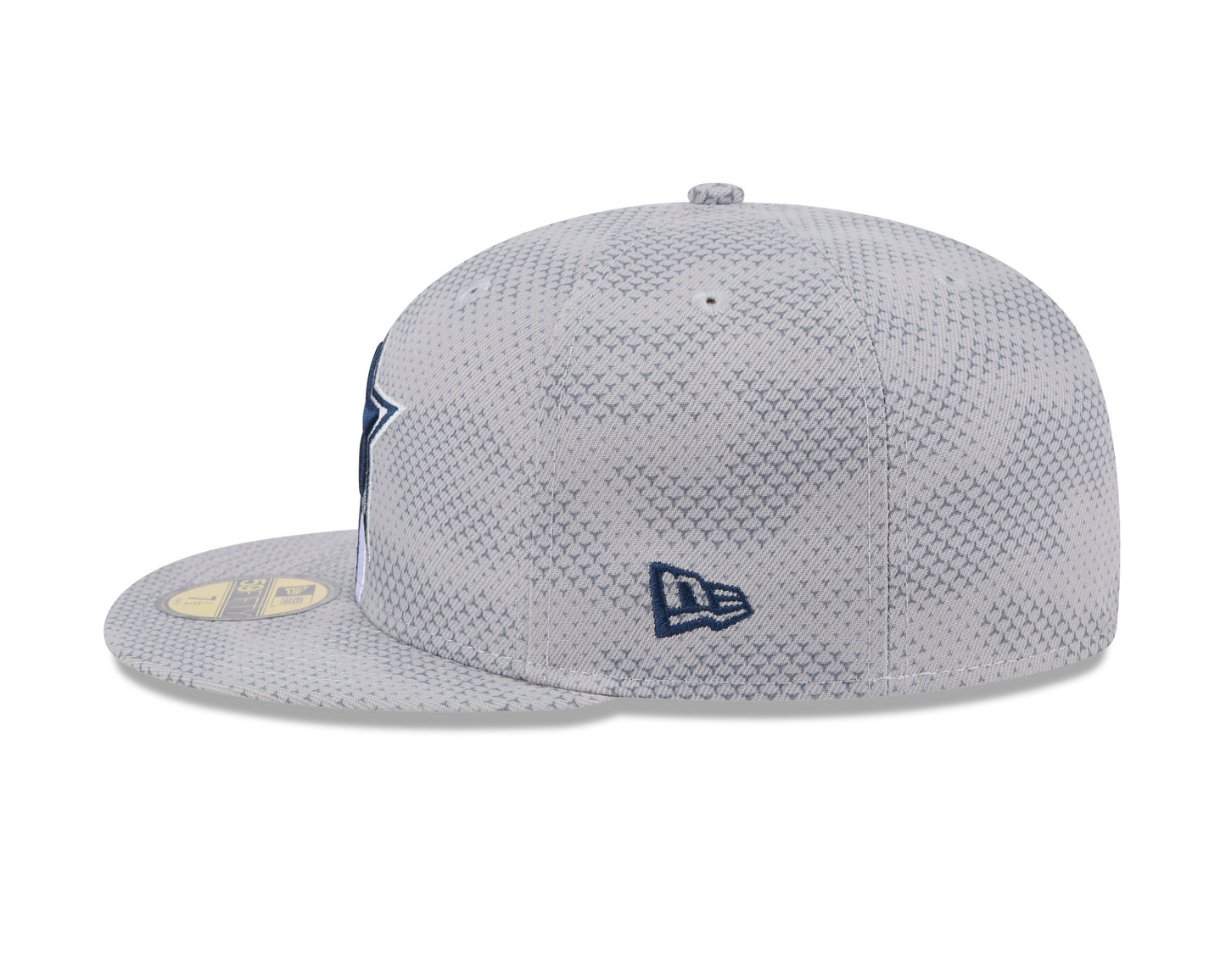 Dallas Cowboys New Era 2024 Sideline 59FIFTY Fitted Hat - Gray