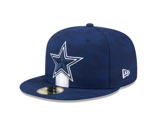 Dallas Cowboys New Era 2024 Sideline 59FIFTY Fitted Hat - Navy