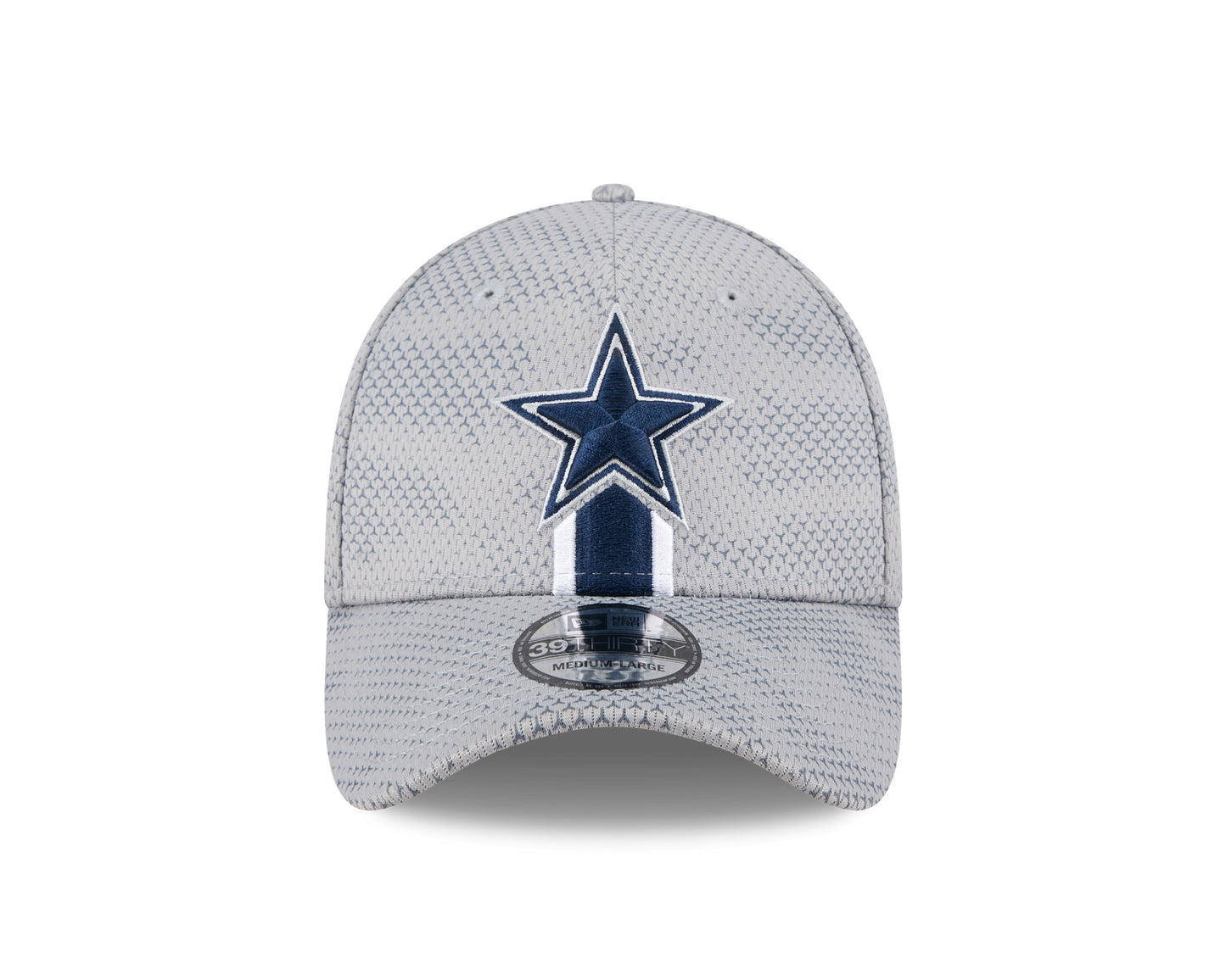 Dallas Cowboys New Era 2024 Sideline 39THIRTY Flex Hat - Gray