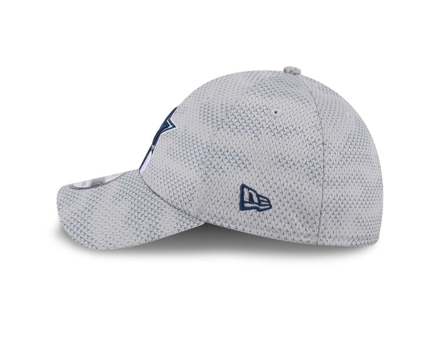 Dallas Cowboys New Era 2024 Sideline 39THIRTY Flex Hat - Gray