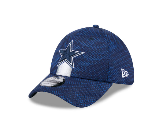 Dallas Cowboys New Era 2024 Sideline 39THIRTY Flex Hat - Navy