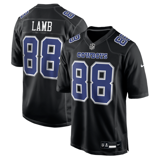 Dallas Cowboys Nike #88 CeeDee Lamb Men's Black Game Jersey