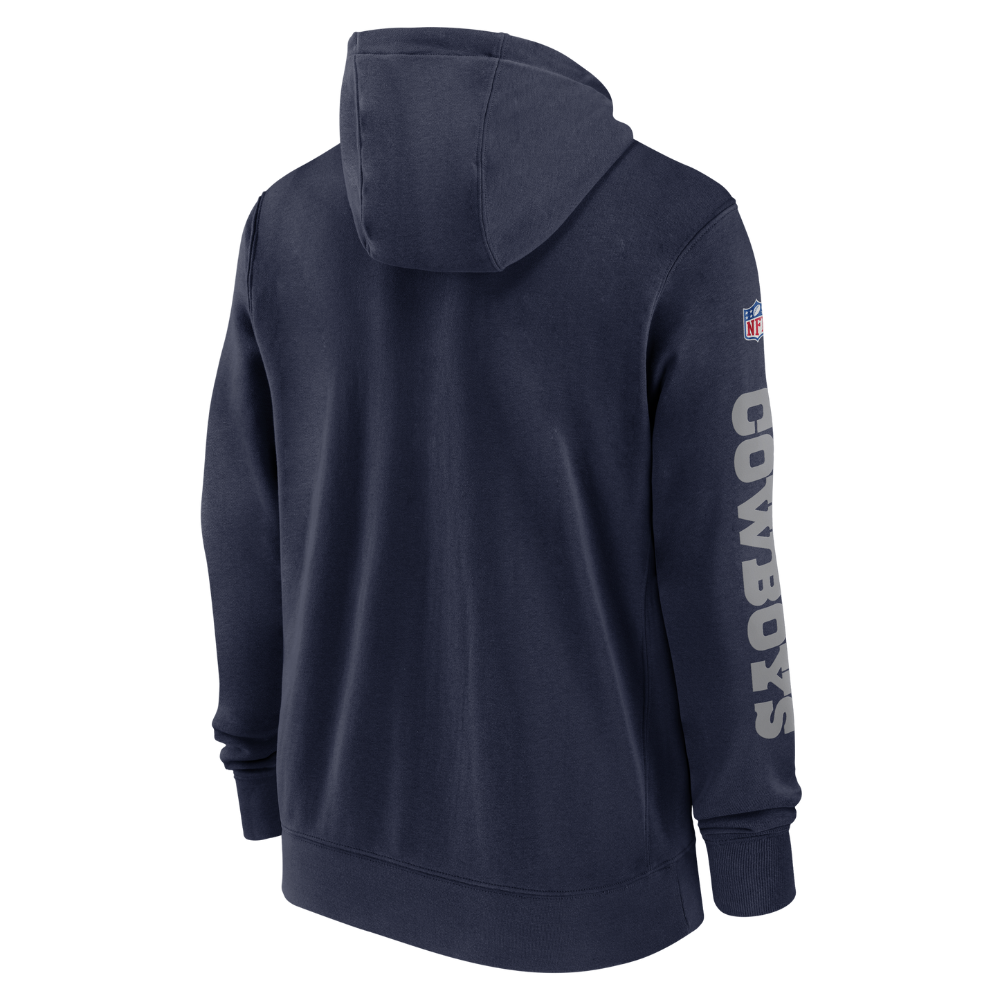 Dallas Cowboys Nike 2024 Sideline Club Full-Zip Hoodie - Navy