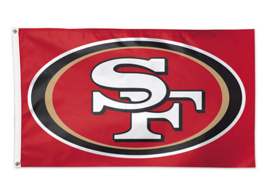 San Francisco 49ers Wincraft  Deluxe 3X5 Flag