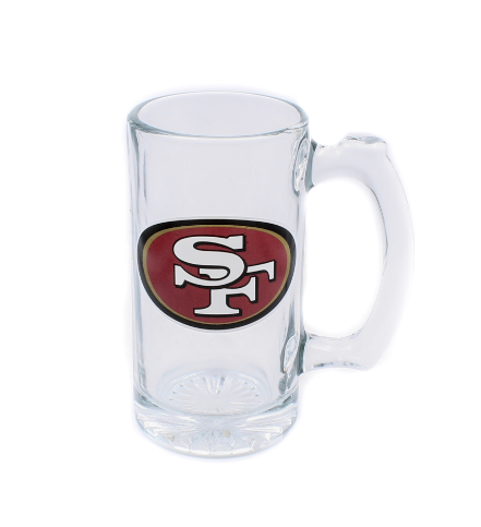 San Francisco 49ers Hunter Logo Glass Mug
