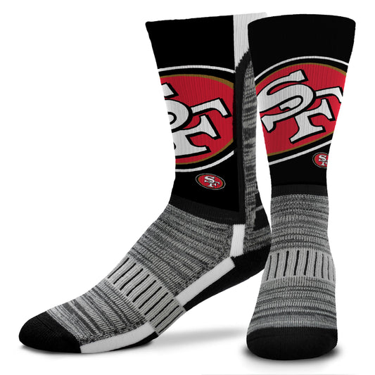 San Francisco 49ers For Bare Feet Zoom V-curve Socks