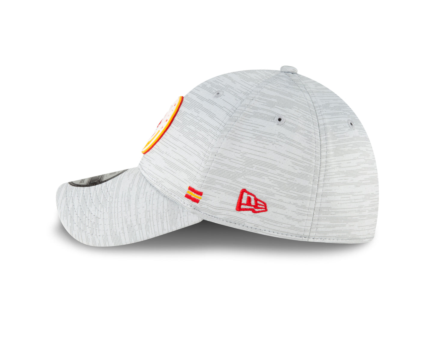 Kansas City Chiefs New Era Sideline 39THIRTY Flex Fit Hat - Gray