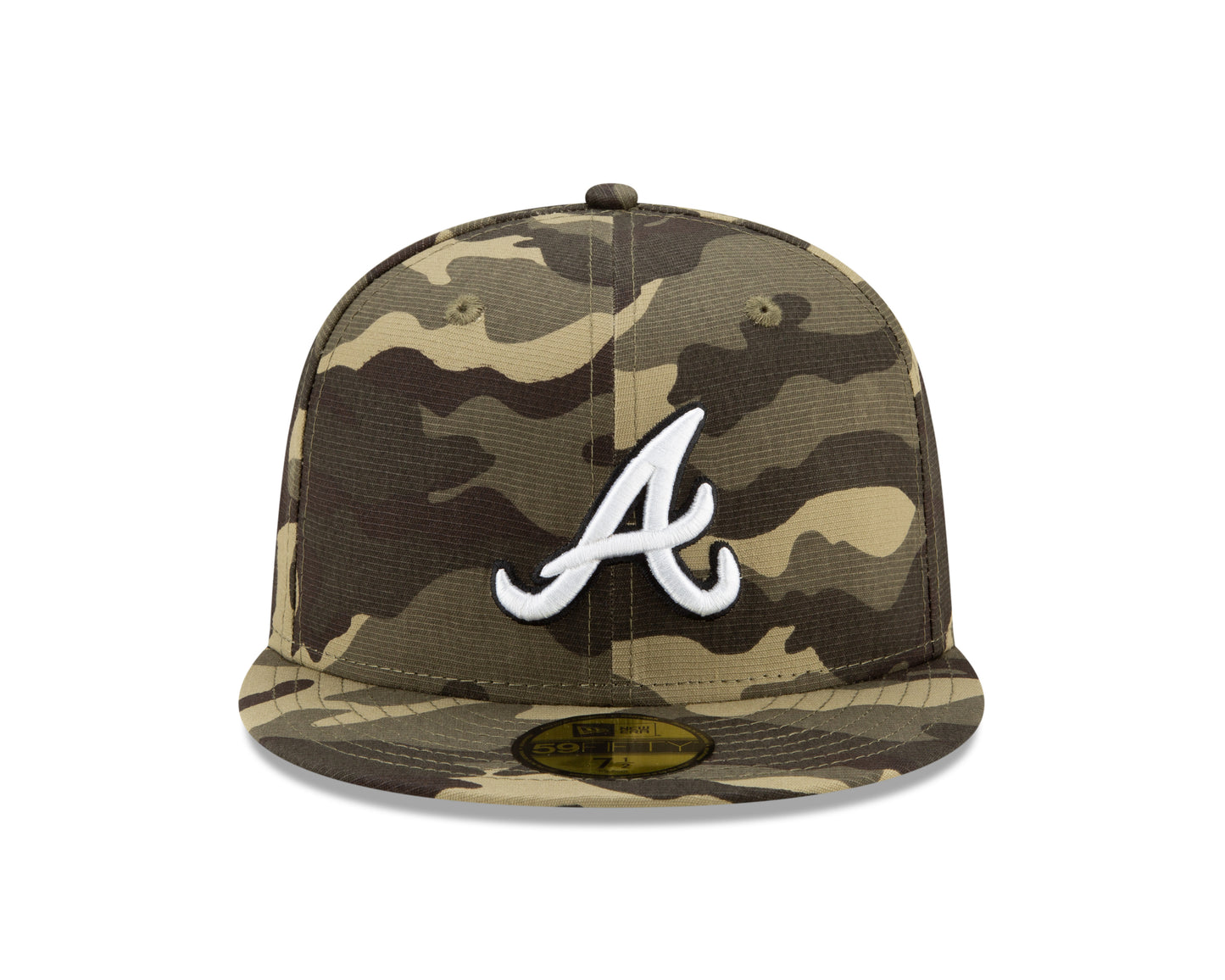 Atlanta Braves New Era Armed Forces 59fifty Fitted Hat