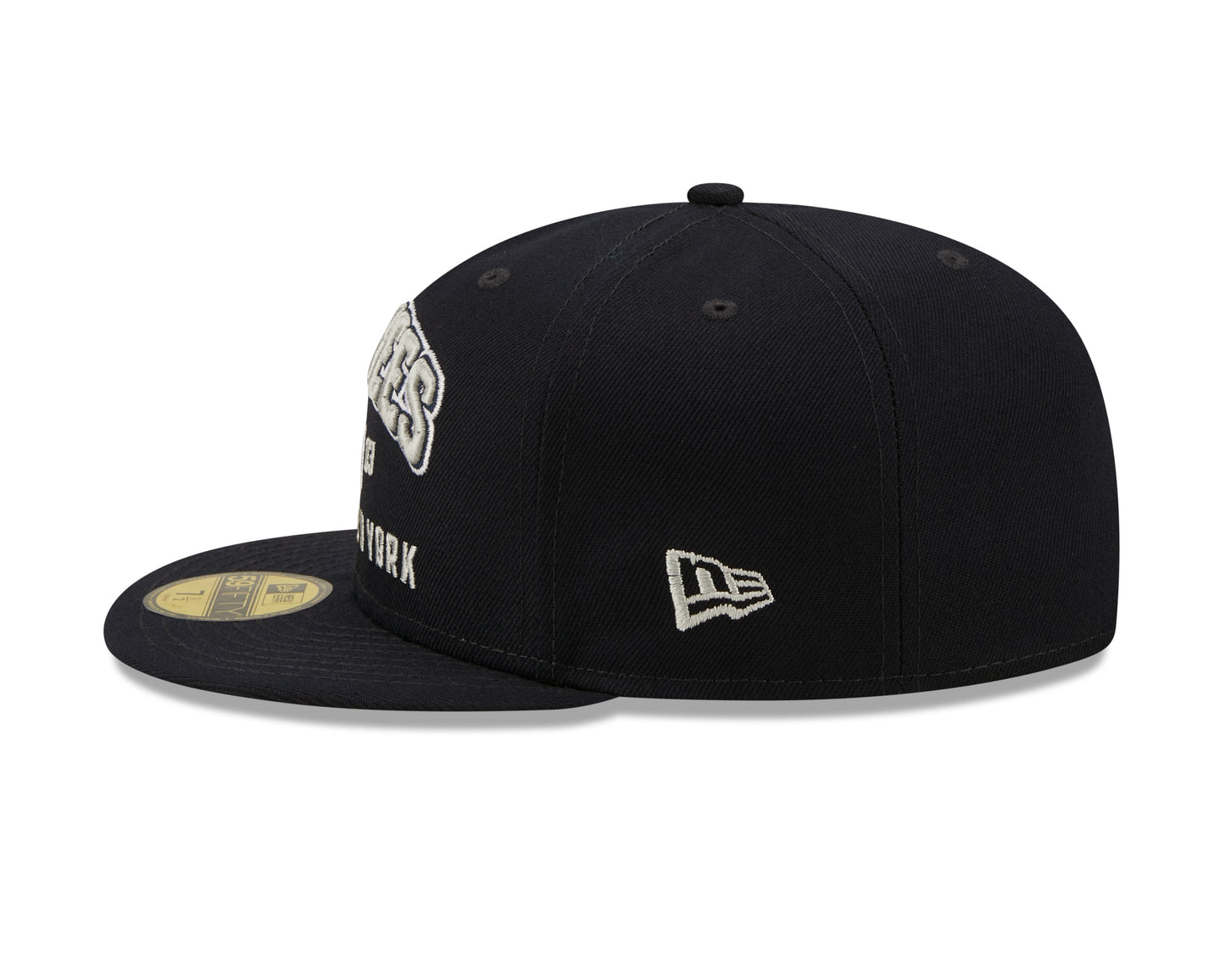 New York Yankees New Era Local Stacked 59FIFTY Fitted Hat - Navy