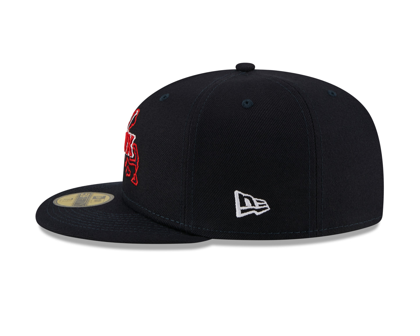 Boston Red Sox New Era Blue Local State Patched 59FIFTY Fitted Hat