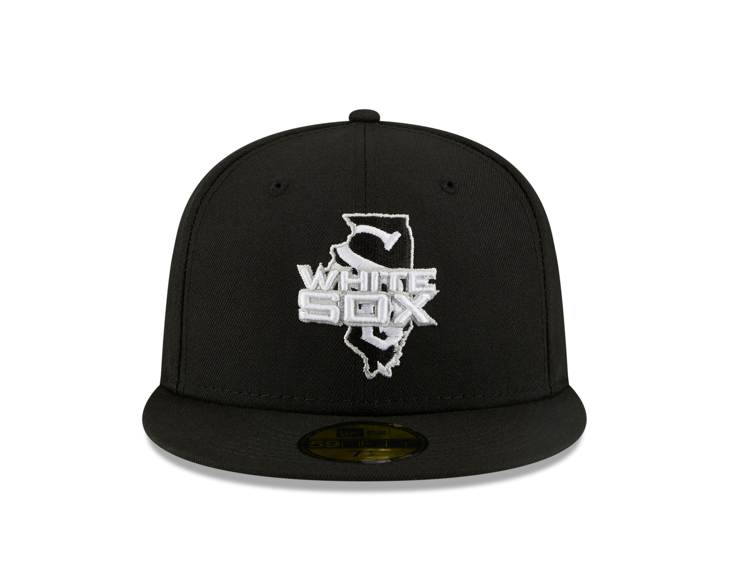 Chicago White Sox New Era Local State C1 59Fifty Hat - Black