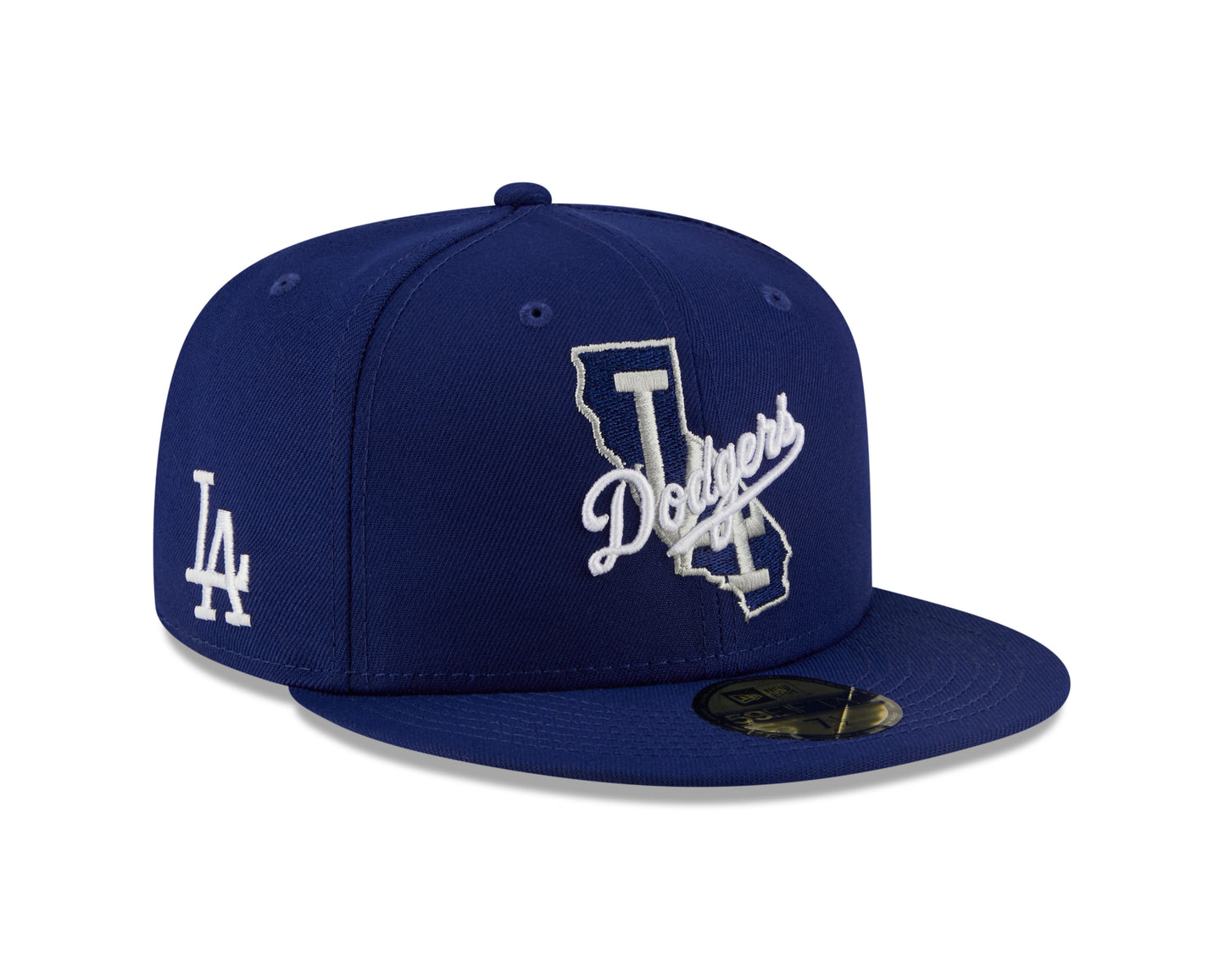 Los Angeles Dodgers New Era Local State C1 59Fifty Hat - Blue