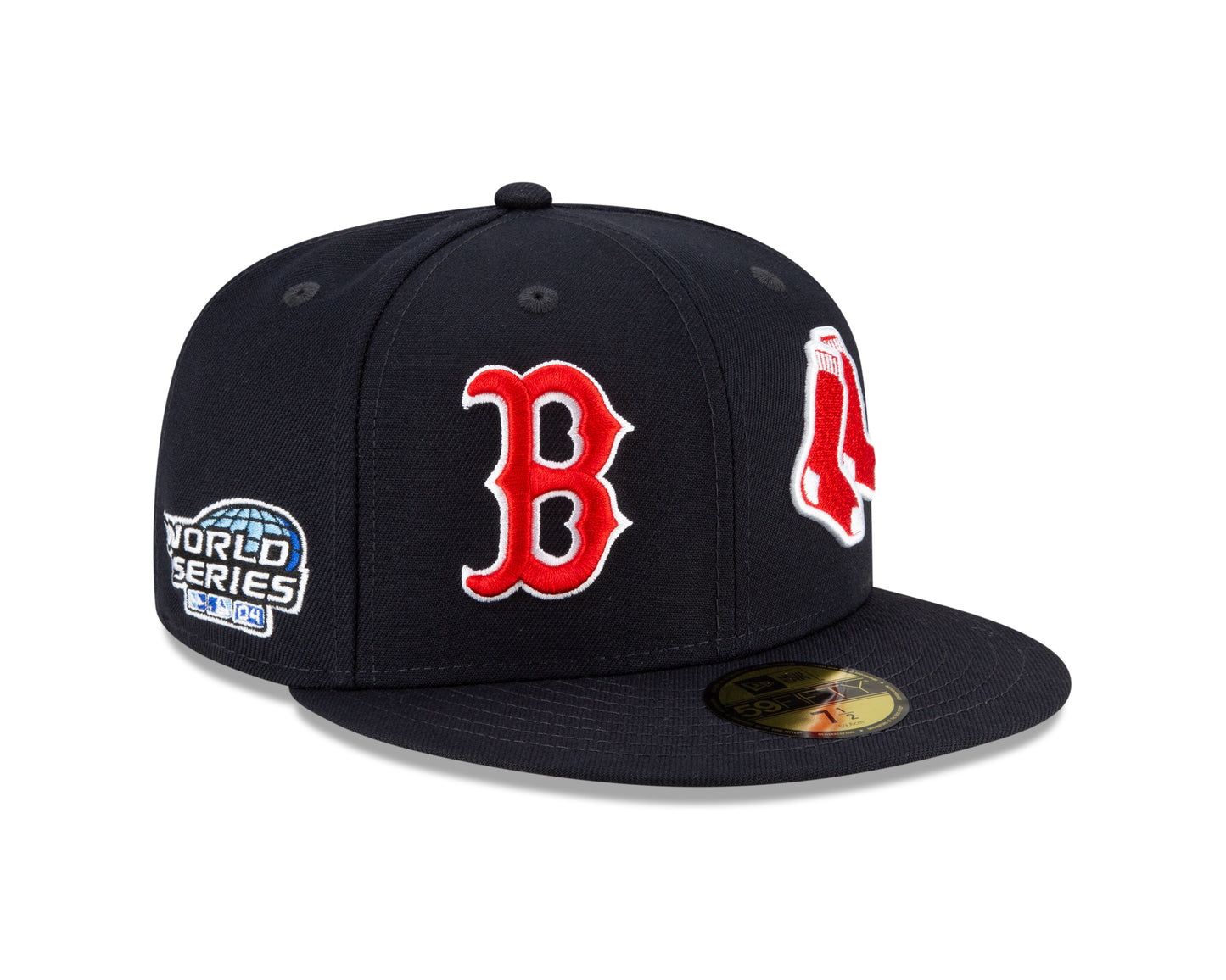 Boston Red Sox New Era Team Patch Pride 59fifty Fitted Hat