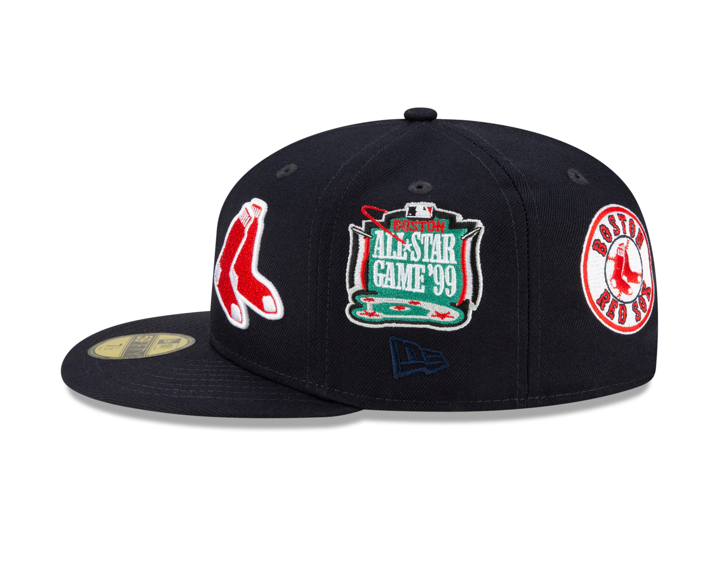 Boston Red Sox New Era Team Patch Pride 59fifty Fitted Hat
