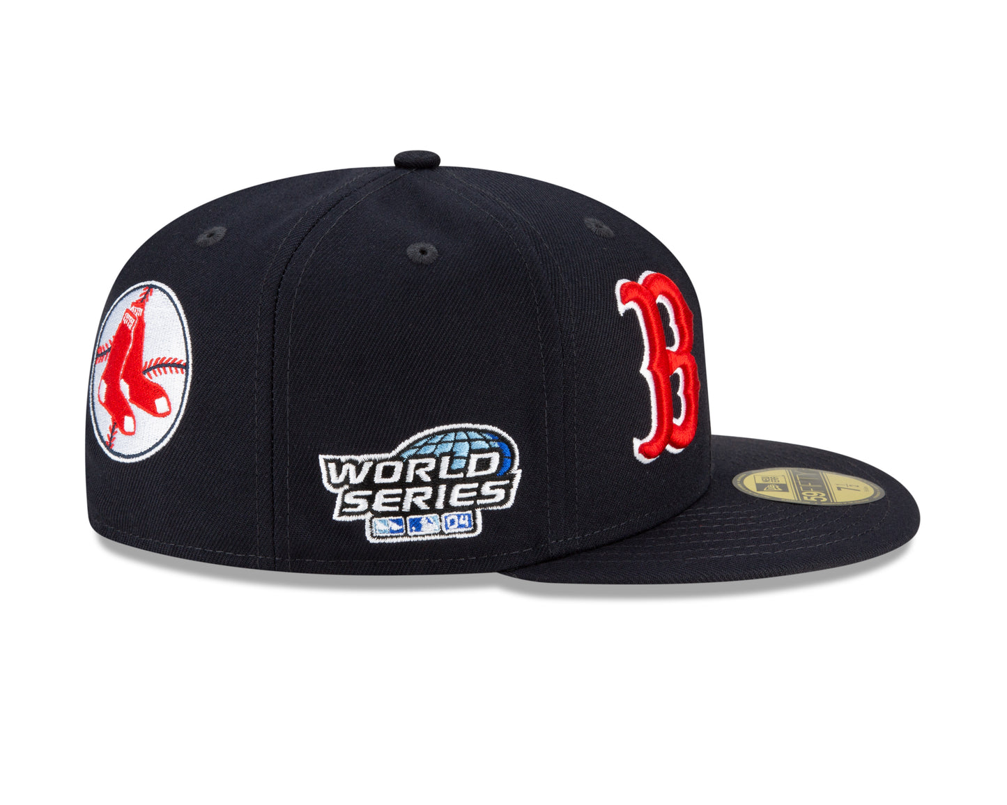 Boston Red Sox New Era Team Patch Pride 59fifty Fitted Hat