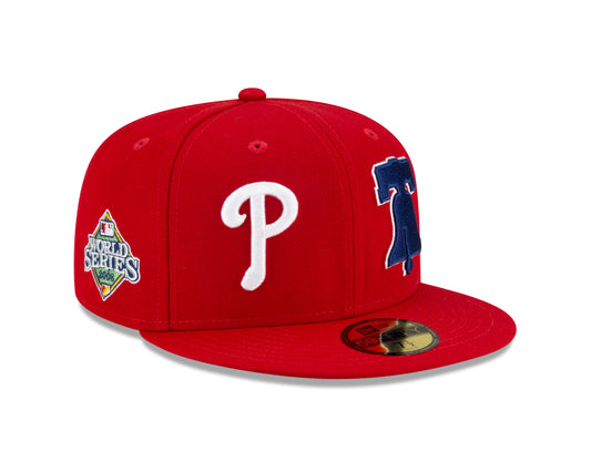 Philadelphia Phillies New Era Team Patch Pride 59fifty Fitted Hat