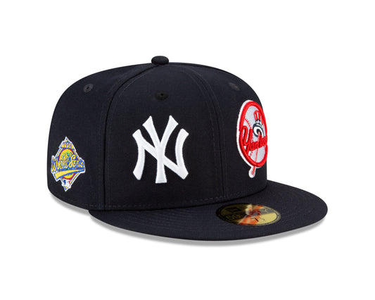 New York Yankees New Era Pride Patch Patch 59FIFTY Hat - Navy