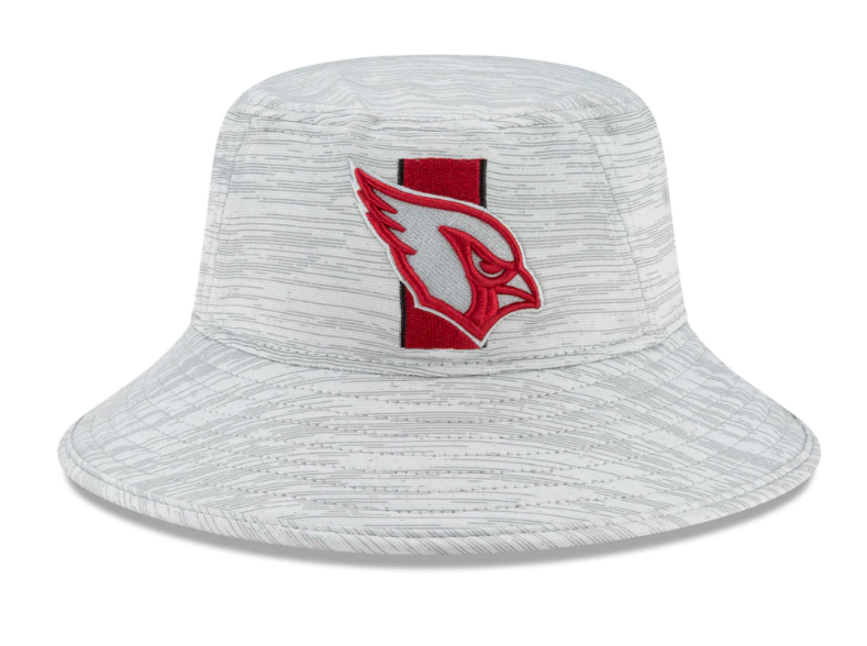 Arizona Cardinals New Era Training Camp Bucket Hat- Gray