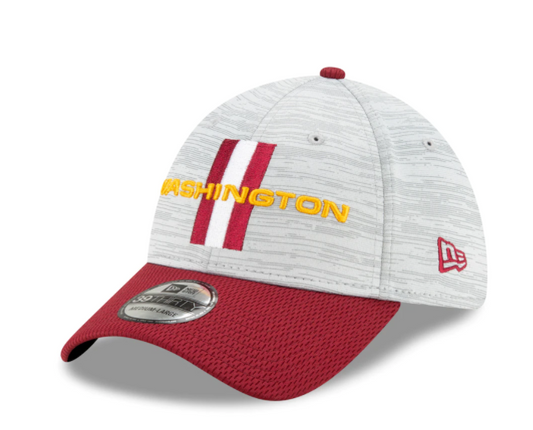 Washington Football New Era Training Camp 39THIRTY Flex Hat - Gray