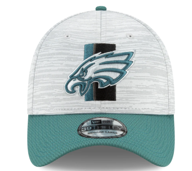 Philadelphia Eagles New Era Training Camp 39THIRTY Flex Hat - Gray