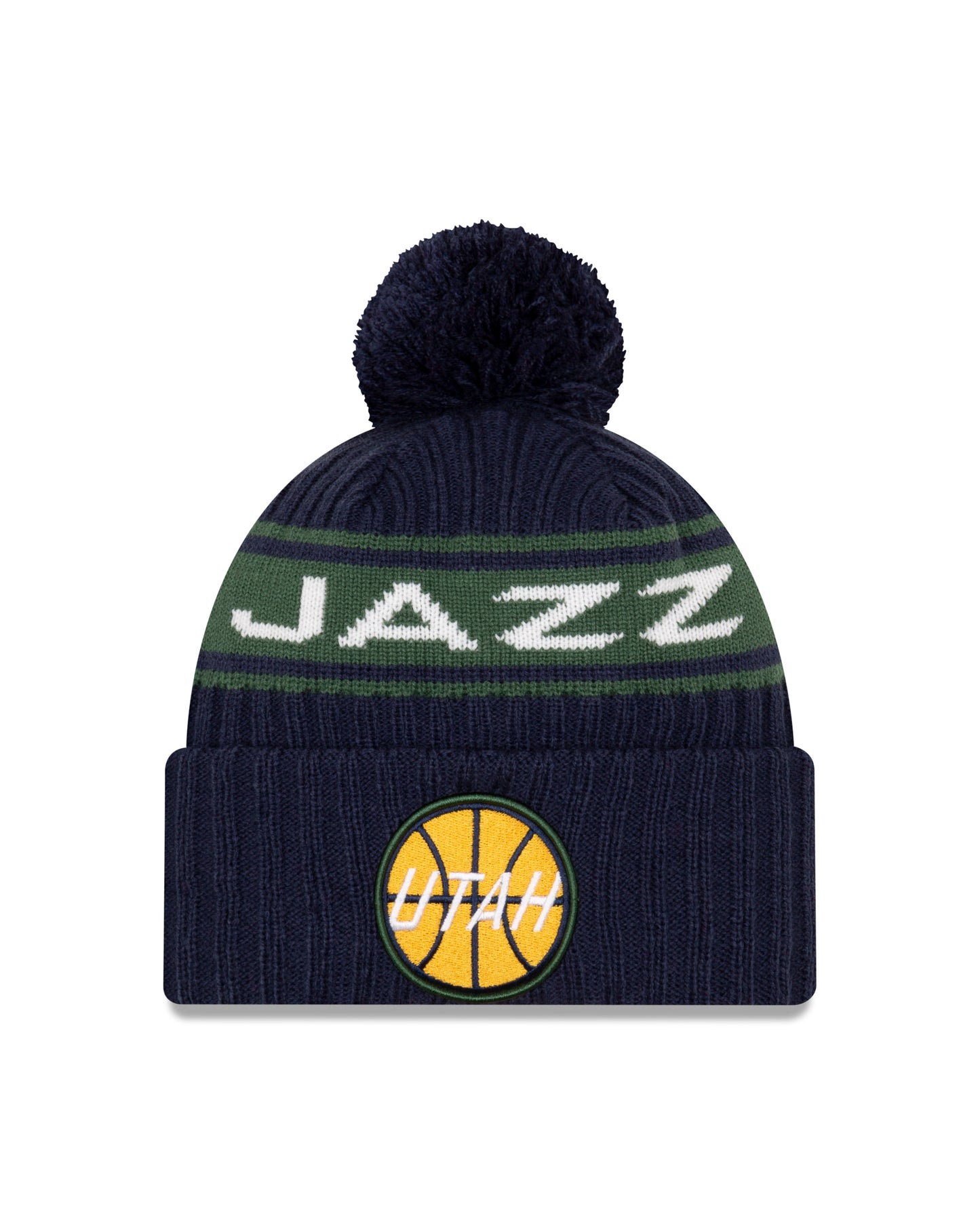 Utah Jazz New Era Draft Knit Hat
