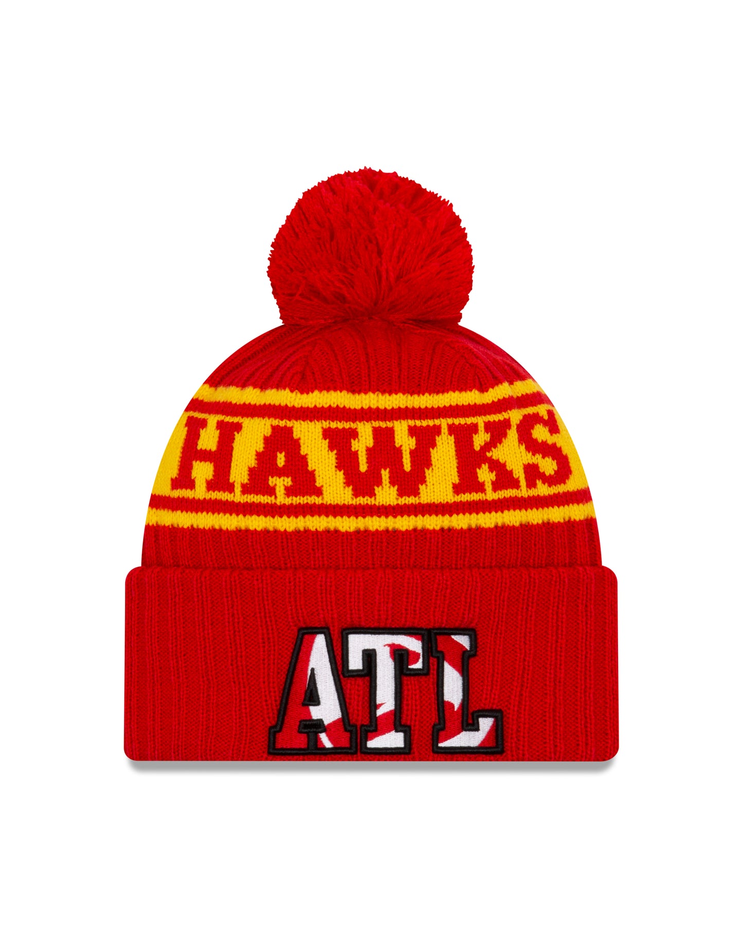 Atlanta Hawks New Era Draft Knit Hat