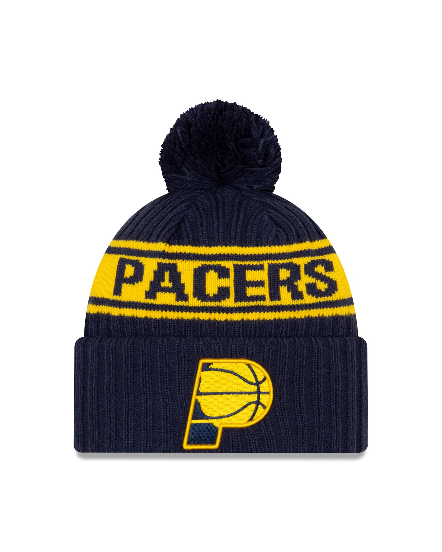 Indiana Pacers New Era Draft Knit Hat